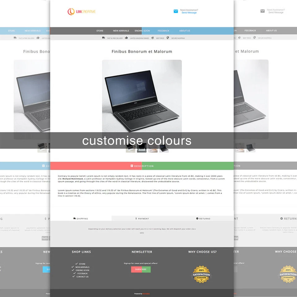 eBay Template 2022 Generator Listing Auction Responsive mobile HTML 1yr access - Image 4 of 4