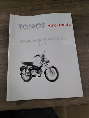 2005 Tomos Streetmate Spare Parts Manual
