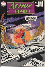 Action Comics Comic Book #368 Superman DC Comics 1968 NICE COPY E