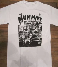 THE MUMMIES T-shirt, never been caught Collection White All Size Shirt BT318