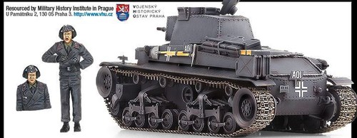 Academy 1/35 German Light Tank Pz.Kpfw 35(t) Plastic Model Kit Military 13280 - Picture 4 of 4