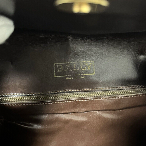 Authentic Bally Shoulder bag leather From Japan 0442 - Picture 14 of 22