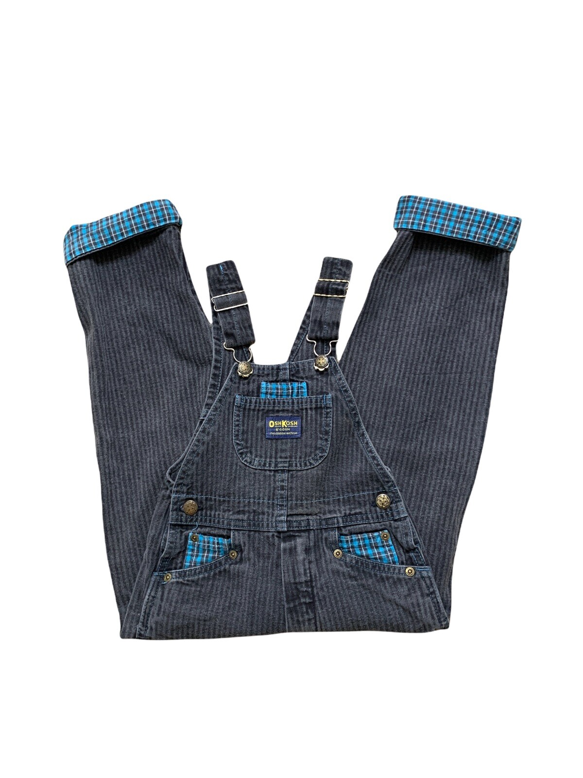 flannel bib overalls