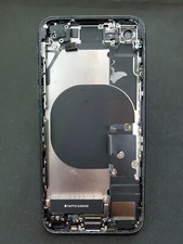 iPhone SE 2nd Gen back housing Replacement Black With Small Parts- V11