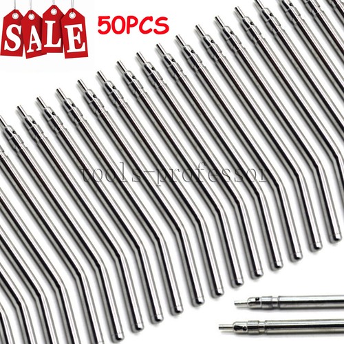 50Pcs Dental Air Water Spray 3-Way Triple Syringe Autoclavable Nozzles/Tips/Tube - Picture 2 of 20