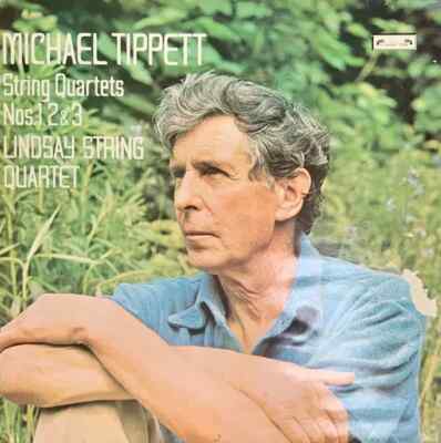 LP Michael Tippett String Quartets Nos. 1, 2 & 3 BOOKLET NEAR MINT loiseau-