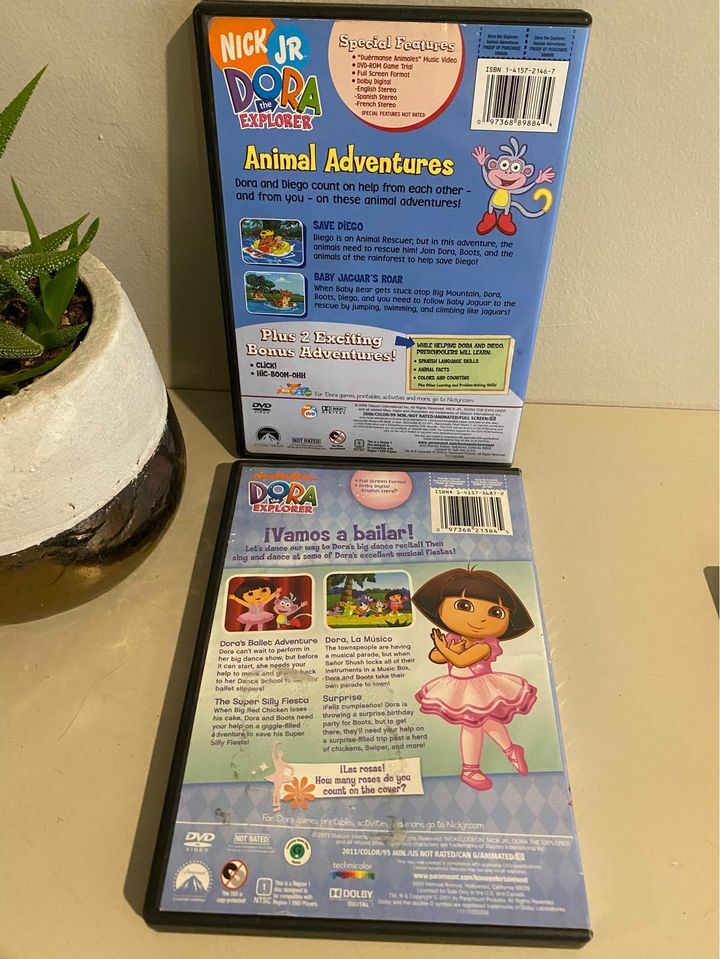 Dora the Explorer DVDs Lot of 5 | eBay