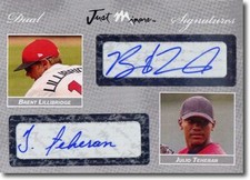 Brent Lillibridge * JULIO TEHERAN * Autograph Rookie SILVER Auto #/25