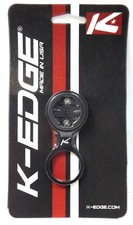 K-Edge Steerer Tube Mount Fixed Black for Garmin