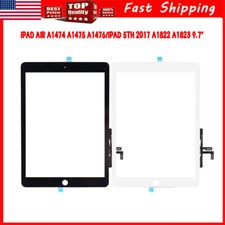 For iPad 5th Gen 2017 A1822 A1823 Touch Screen Panel Replacement Touch USA