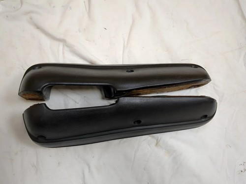 1969 1970 Ford Mustang Xr7 Eliminator Black Door Arm Rests Original OEM Nice - Picture 14 of 23