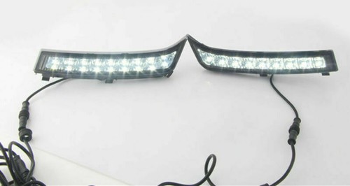 Fits For Subaru Forester 2013-2018 LED White DRL Daytime Running Lights Fog Lamp - Picture 7 of 11