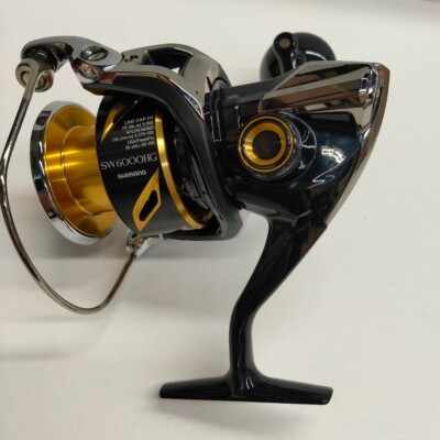 Shimano 20 Stella SW 6000-HG 5.7:1 Spinning Reel - Black