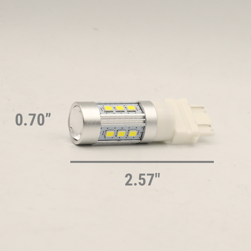 3157 / 3156 LED 6000K White Reverse Backup Parking Stop High Power Light Bulbs - Picture 8 of 12