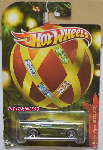 Hot Wheels 2011 Vacances Hot Rods Dodge Viper SRT10 Acr Vert W + - Picture 1 of 2