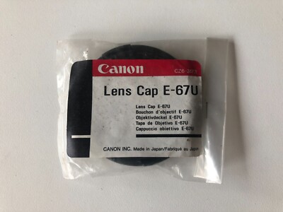 Original Canon Lens Cap E-67U Objektivdeckel