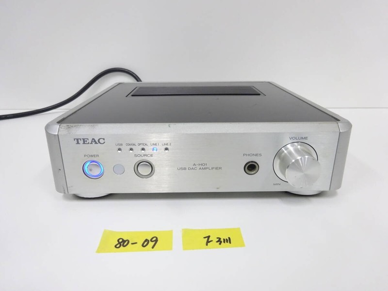 No Tested　TEAC A-H01 Silver USB DAC Stereo integrated amplifier Used 　japan