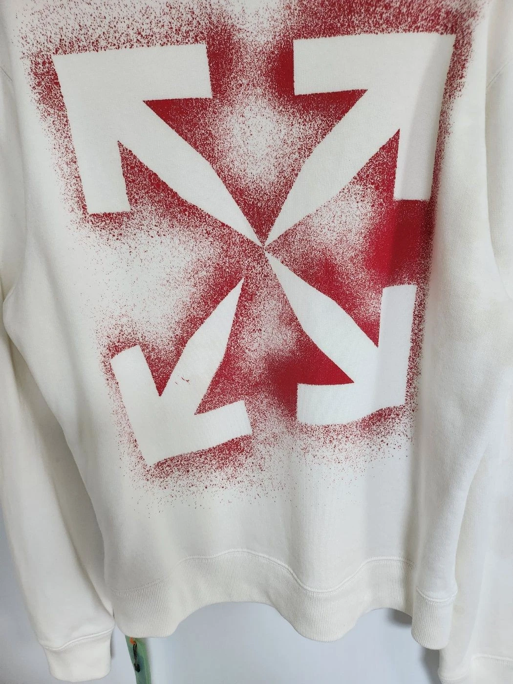 Felpa con cappuccio uomo Off White Off White Stencil Arrow OMBB034E20FLE004 135823791