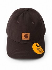 Carhartt Chocolate Brown Cotton Cap Odessa Canvas SECONDS