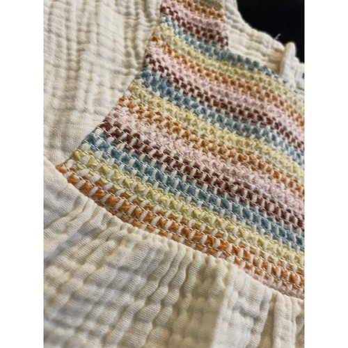 Rabbit & Bear by Emily and Oliver 100% Colorful Organic Dress 6 year old Girl - Picture 8 of 9