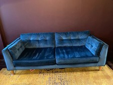Beautiful Sofology 4 Seater Cricket Sofa In Teal