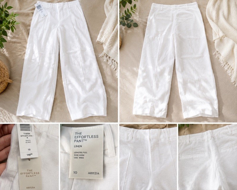 Aritzia Wilfred Wide-Leg Trouser Pants