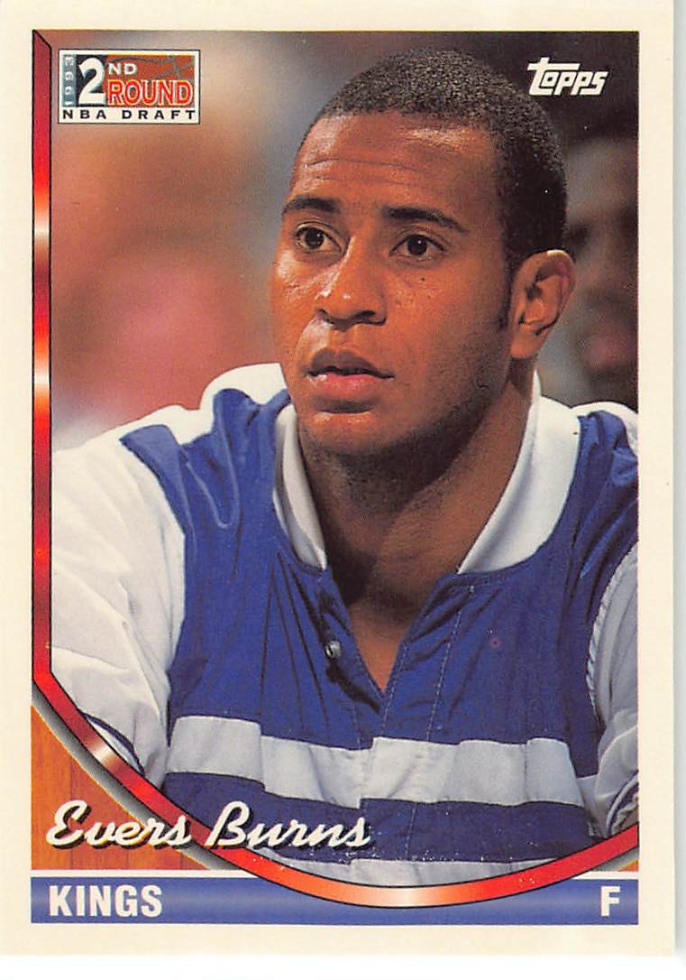 1993-94 Topps #366 Evers Burns