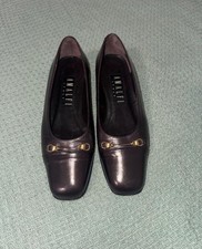 Amalfi Womens Vintage Brown Square Toe with G...