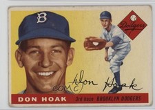 1955 Topps Don Hoak #40 sq1