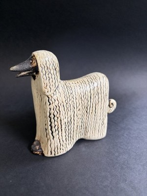 Lisa Larson Gustavsberg Hund Afghane Porzellan- Keramikfigur