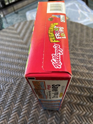 SEALED 2000 Kellogg’s FRIGHTENING Froot Loops Müslischachtel NOS - Crunchy Corn 🎃 - Bild 9 von 9