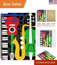 100-Page Music Composition Notebook - Ideal for Musicians and Songwriters