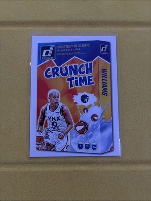 2025 Donruss WNBA #16 Courtney Williams Crunch Time Press Proof