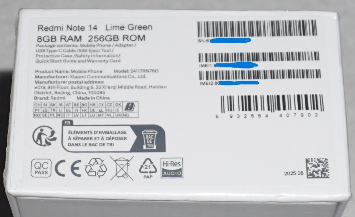 Xiaomi Redmi Note 14 Pro 5G 4