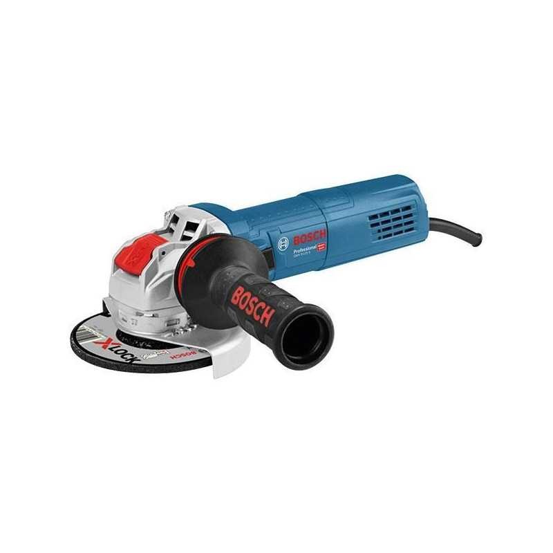 Meuleuse Bosch GWX 9-125 S X-LOCK pour la rénovation et découpe métal