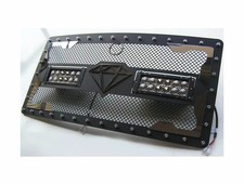 Aps Auto Parts Specialist Riveted Mesh Grille Fits 07-18 Jeep Wrangler Jk Aps Auto Parts Specialist Riveted Mesh Grille Fits 07-18 Jeep Wrangler Jk