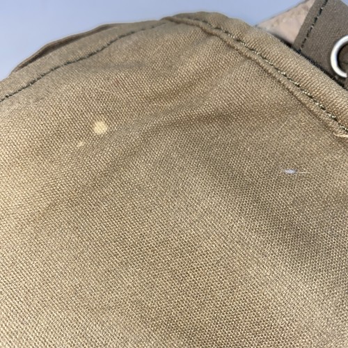 Field & Stream Canvas Bag Backpack Olive Green Drawstring -15” x 13” - Picture 3 of 8