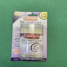 Toothpicks  The Doctor's BrushPicks   275 Count per pack New