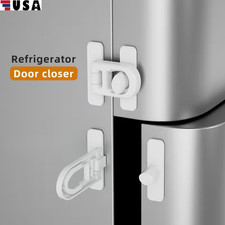 4Pcs Child Proof Fridge Door Lock Refrigerator Freezer Latch for Kids Safety USA