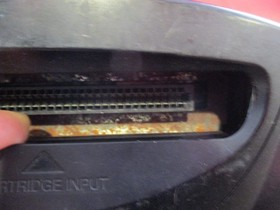 Sega Genesis Model 3 Console System NOT WORKING Games won't read For Parts AS-IS