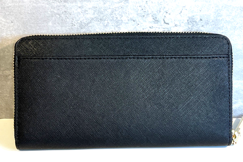 Kate Spade 25th Anniversary Black Saffiano Rose Long Wallet Japan Rare New - Picture 6 of 19