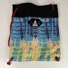 Official Alpini Poni Dye Tie-Dye Drawstring Bag Backpack Gym Sack One Size