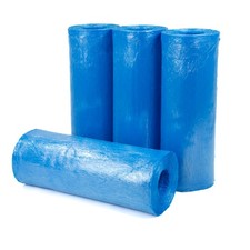 Blue Coreless Pre Stretch Film 17" x 1476' 30 Gauge Hand Shrink Wrap 256 Rolls