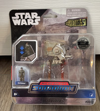 Star Wars Micro Galaxy Squadron Series 1 AT-ST Raider 1 15000 Chase  0012 Rare