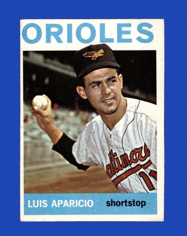 1964 Topps Set-Break #540 Luis Aparicio VG-VGEX *GMCARDS*
