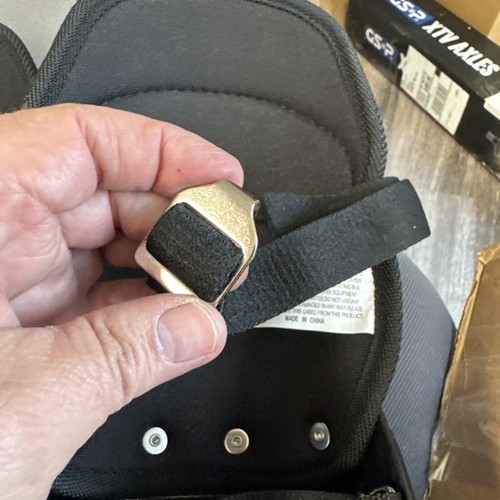 Champion Sports LG85 16,5 pulgadas Protector de pierna de árbitro de rodilla individual negro - Imagen 9 de 11
