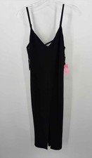 Pre-Owned Alice + Olivia Black Size 4 Maxi Sleeveless Dress