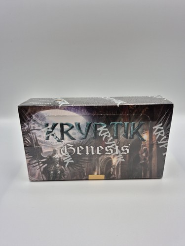 Kryptix TCG Genesis Kickstarter Booster Box 36 Booster Packs Brand New Sealed