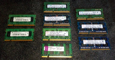 Laptop RAM Memory SODIMM 2GB 4GB Mixed Brands Job Lot