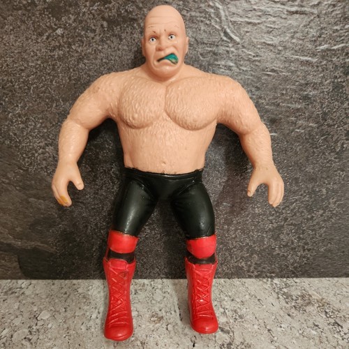 Vintage 1986 WWF George The Animal Steelel LJN Tit...